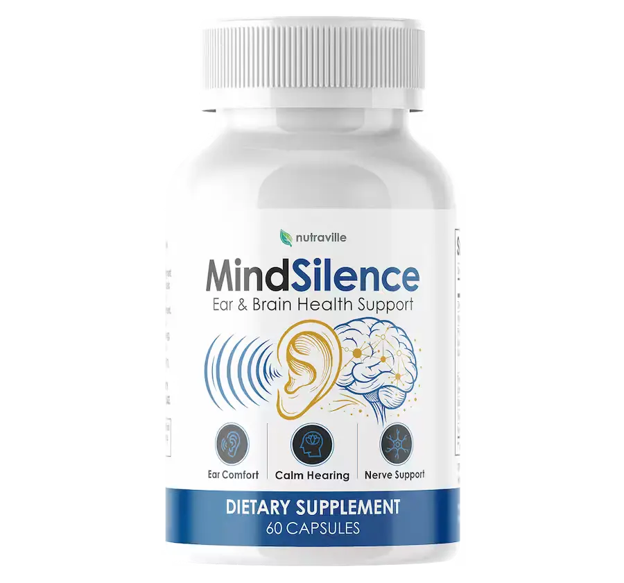 MindSilence Dietary Supplement Bottle